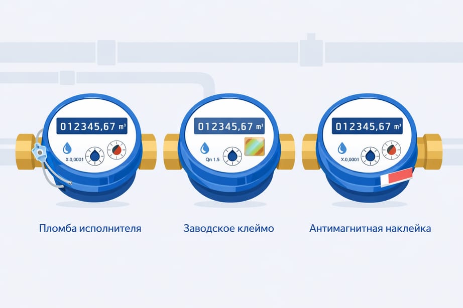 Отпала пломба на счётчике воды: сообщите сами — или заплатите в 200 раз больше